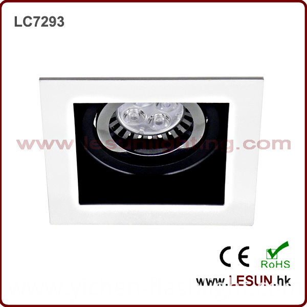 Recessed Instal 12V MR16 LED Downlight/Spotlight with White Housing LC7293